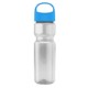Champion Transparent Bottle w/ Oval Crest Lid, 28oz.
