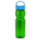 Champion Transparent Bottle w/ Oval Crest Lid, 28oz.