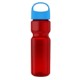 Champion Transparent Bottle w/ Oval Crest Lid, 28oz.