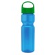 Champion Transparent Bottle w/ Oval Crest Lid, 28oz.