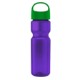 Champion Transparent Bottle w/ Oval Crest Lid, 28oz.