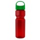 Champion Transparent Bottle w/ Oval Crest Lid, 28oz.