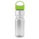Champion Transparent Bottle w/ Oval Crest Lid, 28oz.
