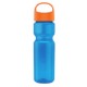 Champion Transparent Bottle w/ Oval Crest Lid, 28oz.