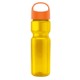 Champion Transparent Bottle w/ Oval Crest Lid, 28oz.