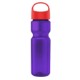 Champion Transparent Bottle w/ Oval Crest Lid, 28oz.