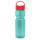 Champion Transparent Bottle w/ Oval Crest Lid, 28oz.