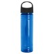Slim Fit Transparent Bottle w/ Oval Crest Lid, 24oz.