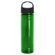 Slim Fit Transparent Bottle w/ Oval Crest Lid, 24oz.