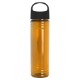 Slim Fit Transparent Bottle w/ Oval Crest Lid, 24oz.