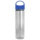 Wave Transparent Tritan Bottle w/ Oval Crest Lid, 24oz.