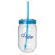 Fiesta Mason Jar Tumbler, 22oz.