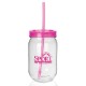 Fiesta Mason Jar Tumbler, 22oz.