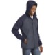 Sport-Tek® Heather Colorblock Raglan Men's Hooded Wind Jacket
