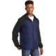 Sport-Tek® Heather Colorblock Raglan Men's Hooded Wind Jacket