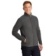 Port Authority® Heather Microfleece Men's Full-Zip Jacket
