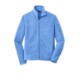 Port Authority® Heather Microfleece Men's Full-Zip Jacket