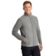 Port Authority® Heather Microfleece Men's Full-Zip Jacket