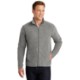 Port Authority® Heather Microfleece Men's Full-Zip Jacket