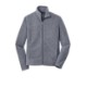 Port Authority® Heather Microfleece Men's Full-Zip Jacket
