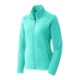 Port Authority® Heather Microfleece Ladies' Full-Zip Jacket