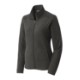 Port Authority® Heather Microfleece Ladies' Full-Zip Jacket