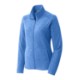 Port Authority® Heather Microfleece Ladies' Full-Zip Jacket