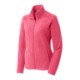 Port Authority® Heather Microfleece Ladies' Full-Zip Jacket