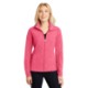 Port Authority® Heather Microfleece Ladies' Full-Zip Jacket