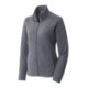Port Authority® Heather Microfleece Ladies' Full-Zip Jacket