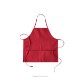 Hot Pockets Color Cotton Canvas Apron