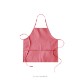 Hot Pockets Color Cotton Canvas Apron