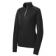 Sport-Tek® Sport-Wick® Textured Ladies' 1/4 Zip Pullover
