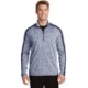 Sport-Tek® PosiCharge® Electric Heather Colorblock Men's 1/4 Zip Pullover