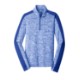 Sport-Tek® PosiCharge® Electric Heather Colorblock Men's 1/4 Zip Pullover