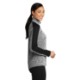 Sport-Tek® PosiCharge® Electric Heather Colorblock Ladies' 1/4 Zip Pullover