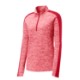 Sport-Tek® PosiCharge® Electric Heather Colorblock Ladies' 1/4 Zip Pullover