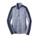 Sport-Tek® PosiCharge® Electric Heather Colorblock Ladies' 1/4 Zip Pullover