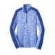 Sport-Tek® PosiCharge® Electric Heather Colorblock Ladies' 1/4 Zip Pullover