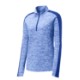 Sport-Tek® PosiCharge® Electric Heather Colorblock Ladies' 1/4 Zip Pullover