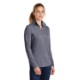Sport-Tek® PosiCharge® Tri-Blend Wicking Ladies' 1/4 Zip Pullover