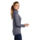 Sport-Tek® PosiCharge® Tri-Blend Wicking Ladies' 1/4 Zip Pullover