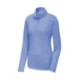Sport-Tek® PosiCharge® Tri-Blend Wicking Ladies' 1/4 Zip Pullover