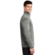 Sport-Tek® PosiCharge® Sport-Wick® Heather Fleece Men's 1/4 Zip Pullover
