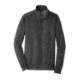 Sport-Tek® PosiCharge® Electric Heather Fleece Men's 1/4 Zip Pullover