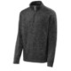 Sport-Tek® PosiCharge® Electric Heather Fleece Men's 1/4 Zip Pullover