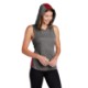 Sport-Tek® PosiCharge® Tri-Blend Wicking Ladies' Draft Hoodie Tank
