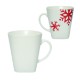 Vinter Snowflake Ceramic Mug, 12oz.
