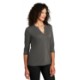 Port Authority® UV Choice Pique Ladies' Henley