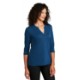 Port Authority® UV Choice Pique Ladies' Henley